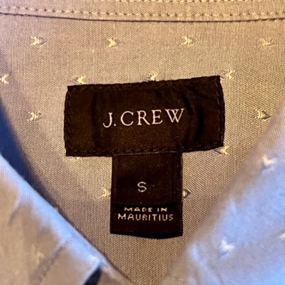 J Crew Dobby Weave Long-Sleeve Button Down! Size Small​​​​​​​​​​​​​​​ - Picture 5 of 5